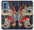S2073 Japan Dragon Art Case For Motorola Moto G Play 4G (2024)