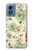 S2179 Flower Floral Vintage Art Pattern Case For Motorola Moto G Play 4G (2024)