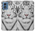 S2553 White Tiger Case For Motorola Moto G Play 4G (2024)