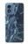 S2799 Light Blue Marble Stone Graphic Printed Case For Motorola Moto G Play 4G (2024)