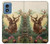S2841 Vintage Reindeer Christmas Case For Motorola Moto G Play 4G (2024)