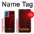 S2879 Red Arowana Fish Scale Case For Motorola Moto G Play 4G (2024)
