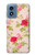 S3037 Pretty Rose Cottage Flora Case For Motorola Moto G Play 4G (2024)