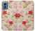 S3037 Pretty Rose Cottage Flora Case For Motorola Moto G Play 4G (2024)