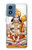 S3186 Lord Hanuman Chalisa Hindi Hindu Case For Motorola Moto G Play 4G (2024)