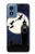 S3249 Peter Pan Fly Full Moon Night Case For Motorola Moto G Play 4G (2024)