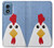 S3254 Chicken Cartoon Case For Motorola Moto G Play 4G (2024)