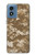 S3294 Army Desert Tan Coyote Camo Camouflage Case For Motorola Moto G Play 4G (2024)