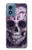 S3582 Purple Sugar Skull Case For Motorola Moto G Play 4G (2024)