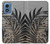 S3692 Gray Black Palm Leaves Case For Motorola Moto G Play 4G (2024)