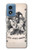 S3818 Vintage Playing Card Case For Motorola Moto G Play 4G (2024)