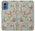 S3910 Vintage Rose Case For Motorola Moto G Play 4G (2024)