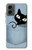 S2641 Pocket Black Cat Case For Motorola Moto G 5G (2024)