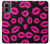 S2933 Pink Lips Kisses on Black Case For Motorola Moto G 5G (2024)