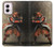 S0796 Japan Red Samurai Case For Motorola Moto G Power 5G (2024)