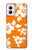 S2245 Hawaiian Hibiscus Orange Pattern Case For Motorola Moto G Power 5G (2024)