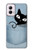 S2641 Pocket Black Cat Case For Motorola Moto G Power 5G (2024)