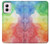S2945 Colorful Watercolor Case For Motorola Moto G Power 5G (2024)