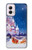 S3282 Santa Xmas Castle Case For Motorola Moto G Power 5G (2024)