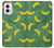 S3286 Banana Fruit Pattern Case For Motorola Moto G Power 5G (2024)