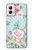 S3494 Vintage Rose Polka Dot Case For Motorola Moto G Power 5G (2024)