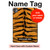 S0576 Tiger Skin Hard Case For iPad Pro 11 (2024,2025)