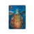 S1249 Blue Sea Turtle Hard Case For iPad Pro 11 (2024,2025)