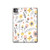 S2354 Pastel Flowers Pattern Hard Case For iPad Pro 11 (2024,2025)
