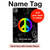 S2356 Peace Sign Hard Case For iPad Pro 11 (2024)