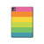 S2363 Rainbow Pattern Hard Case For iPad Pro 11 (2024,2025)
