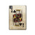 S2528 Poker King Card Hard Case For iPad Pro 11 (2024)