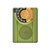 S2656 Vintage Bakelite Radio Green Hard Case For iPad Pro 11 (2024,2025)