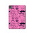 S2885 Paris Pink Hard Case For iPad Pro 11 (2024,2025)