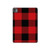 S2931 Red Buffalo Check Pattern Hard Case For iPad Pro 11 (2024,2025)