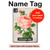 S3079 Vintage Pink Rose Hard Case For iPad Pro 11 (2024)