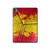 S3315 Spain Flag Vintage Football Graphic Hard Case For iPad Pro 11 (2024)
