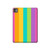 S3678 Colorful Rainbow Vertical Hard Case For iPad Pro 11 (2024,2025)