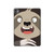 S3855 Sloth Face Cartoon Hard Case For iPad Pro 11 (2024,2025)