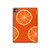 S3946 Seamless Orange Pattern Hard Case For iPad Pro 11 (2024,2025)