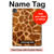 S0422 Giraffe Skin Hard Case For iPad Pro 13 (2024,2025)