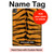 S0576 Tiger Skin Hard Case For iPad Pro 13 (2024,2025)