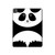 S2085 Panda Minimalist Hard Case For iPad Pro 13 (2024,2025), Air 13 2026