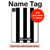 S2297 Black and White Vertical Stripes Hard Case For iPad Pro 13 (2024,2025), Air 13 2026