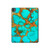 S2688 Aqua Copper Turquoise Gemstone Graphic Hard Case For iPad Pro 13 (2024,2025)