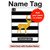 S2794 Black and White Striped Deer Gold Sparkles Hard Case For iPad Pro 13 (2024)