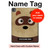 S2825 Cute Cartoon Raccoon Hard Case For iPad Pro 13 (2024,2025), Air 13 2026