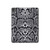 S2855 White Rattle Snake Skin Graphic Printed Hard Case For iPad Pro 13 (2024)