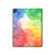 S2945 Colorful Watercolor Hard Case For iPad Pro 13 (2024,2025)