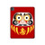 S3045 Japan Good Luck Daruma Doll Hard Case For iPad Pro 13 (2024,2025), Air 13 2026