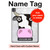 S3257 Cow Cartoon Hard Case For iPad Pro 13 (2024,2025)